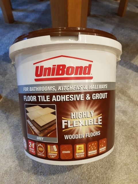 Unibond Floor Tile Adhesive And Grout For Wooden Floors In Isleworth