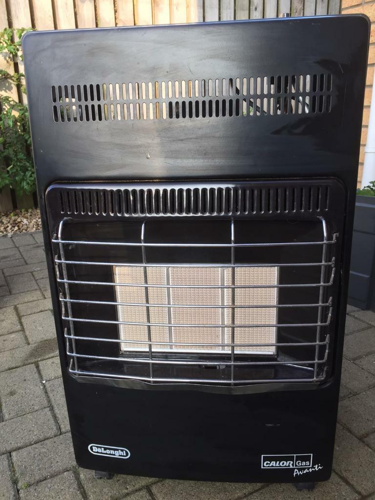 Portable gas heater including Calor Gas bottle in Inverness, Highland