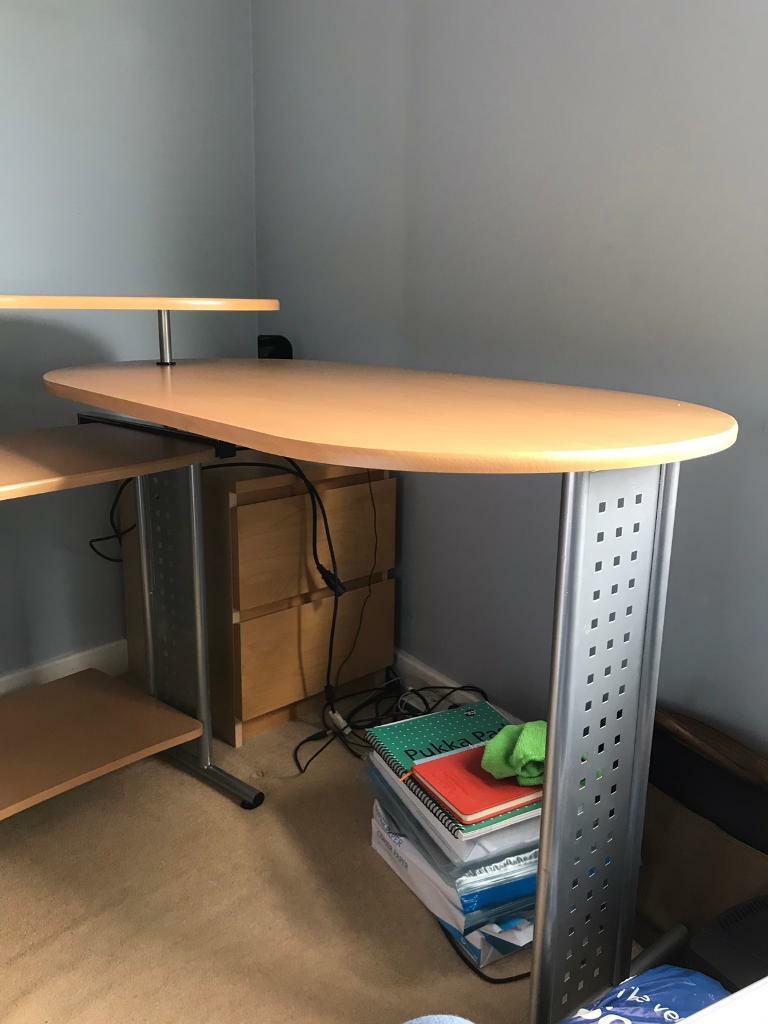 Computer Corner Angled Desk in Southside, Glasgow Gumtree