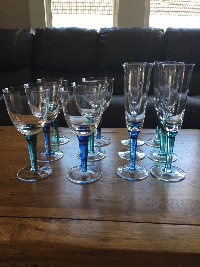 Denby wine and champagne glasses in Stirling Gumtree