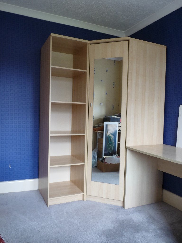 Corner Wardrobe and Shelving Unit in Wimborne, Dorset Gumtree