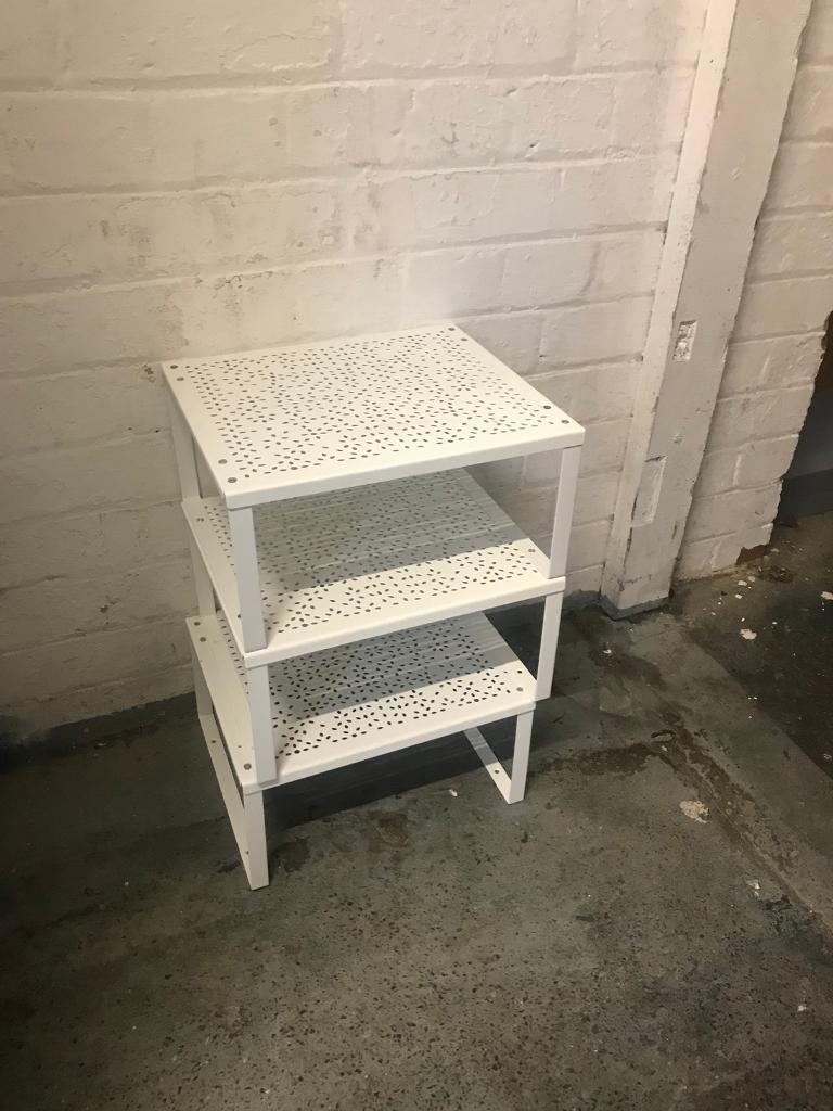 Ikea bedside metal bedside table shelves unit in Angel, London Gumtree