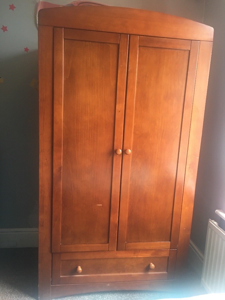 Children S Kids Cupboard Wardrobe And Chest Of Drawers In