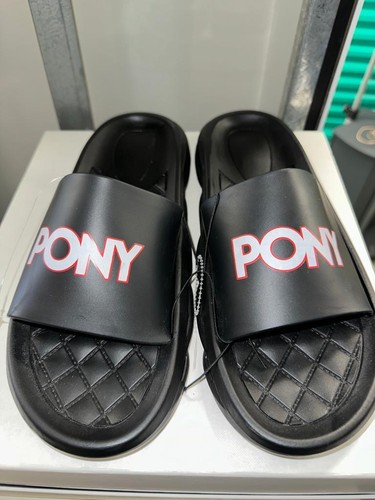 

Мужские шлепанцы для плавания Pony, черные, PP1-Swim, США 12, Черный
