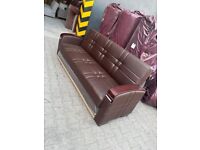 Free Delivery Brand New High Quality Stylish Leather Sofa Bed 3 Seater