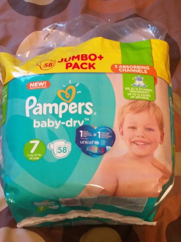 New Genuine Pampers size 7 nappies in Leicester, Leicestershire Gumtree