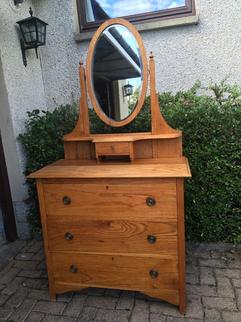 Vintage chest of drawers with mirror in Cults, Aberdeen Gumtree