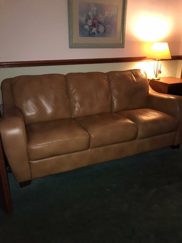 3 piece leather suite in Bathgate, West Lothian Gumtree