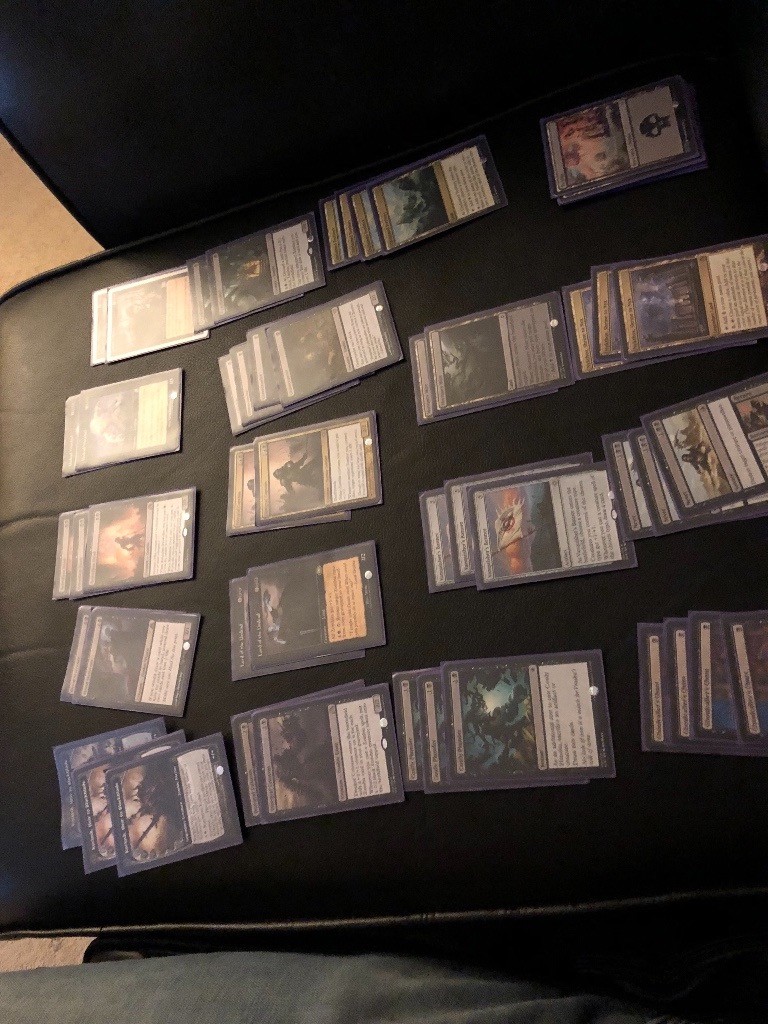 Huge MTG Magic the gathering lot rares, zombie deck, EDH / Modern