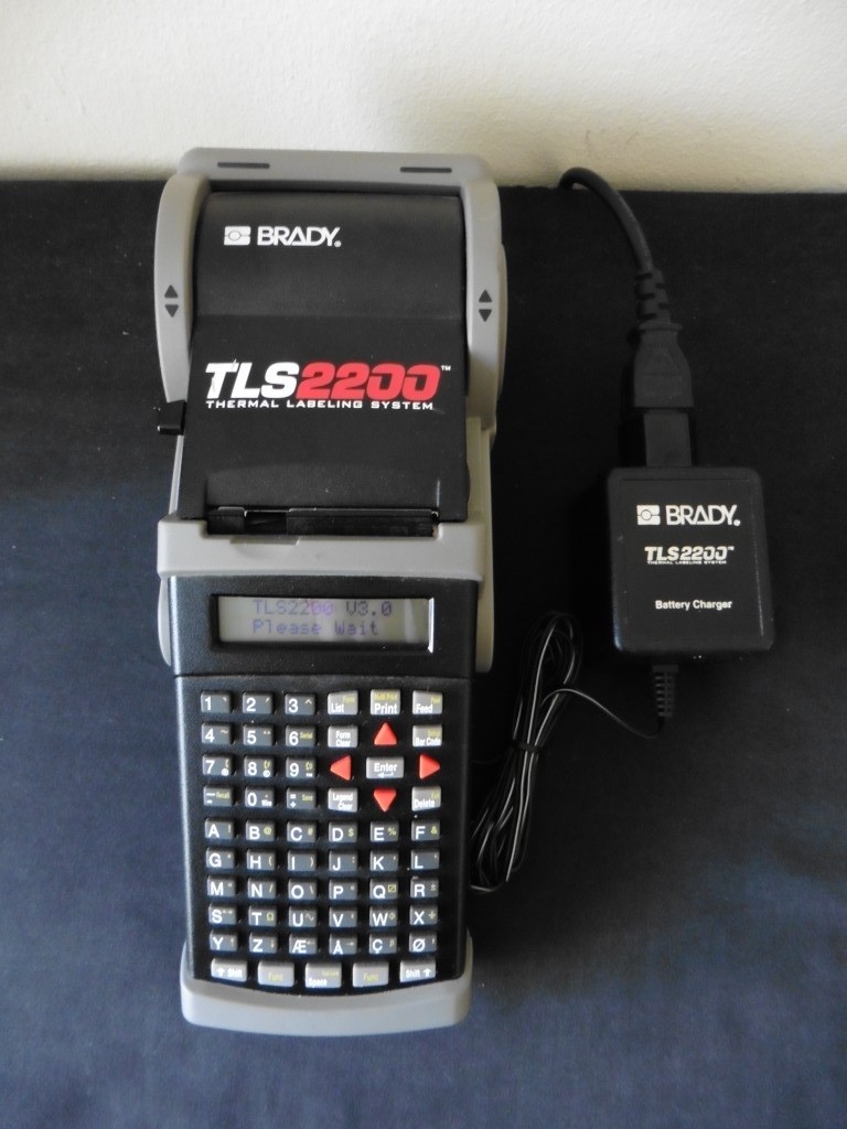 Brady TLS 2200 Thermal Electrical Label Printer for spares or repair