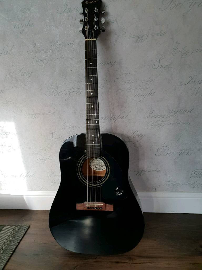 Gibson epiphone aj 10 acoustic guitar with gig bag | in Send, Surrey