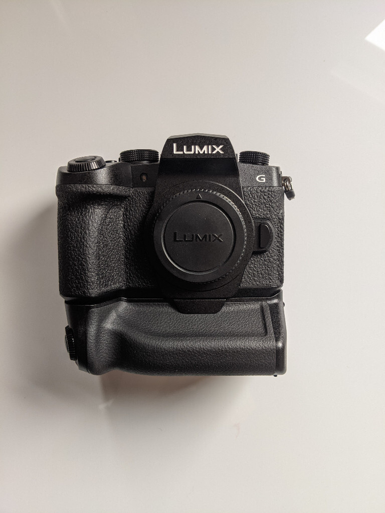 Panasonic Lumix G95 MicroFourThirds Mirrorless Camera Body with Battery