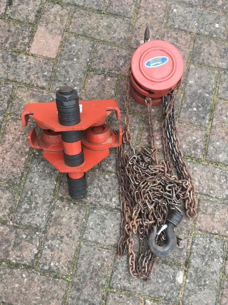 Block and tackle and beam roller in Lutterworth, Leicestershire Gumtree