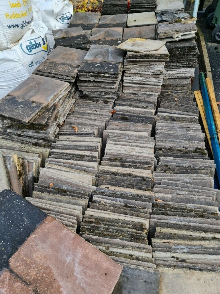 Reclaimed Forticrete Hardrow Conctrete Roof Tiles Oldstone Main Slate