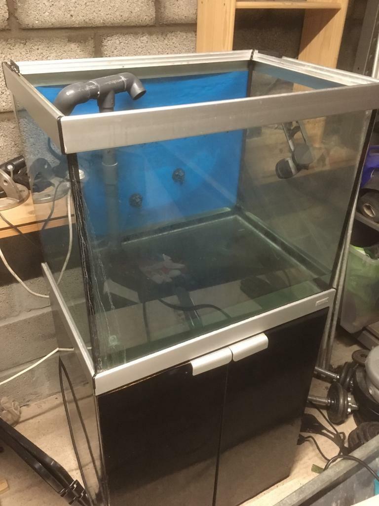 Fish tank cold or tropical aquarium 125 litre with external filter in