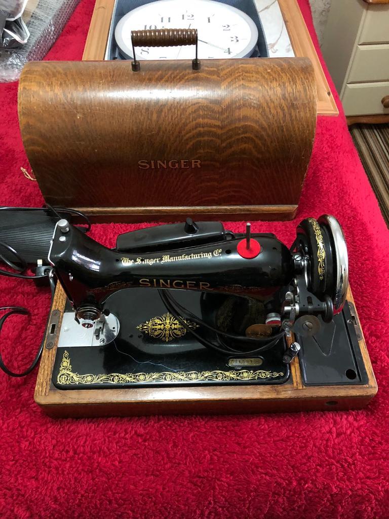 Singer sewing machine no 99 with electric conversion in Bovey Tracey