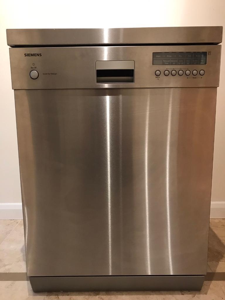 Siemens stainless steel freestanding S9LT1S dishwasher in Guildford