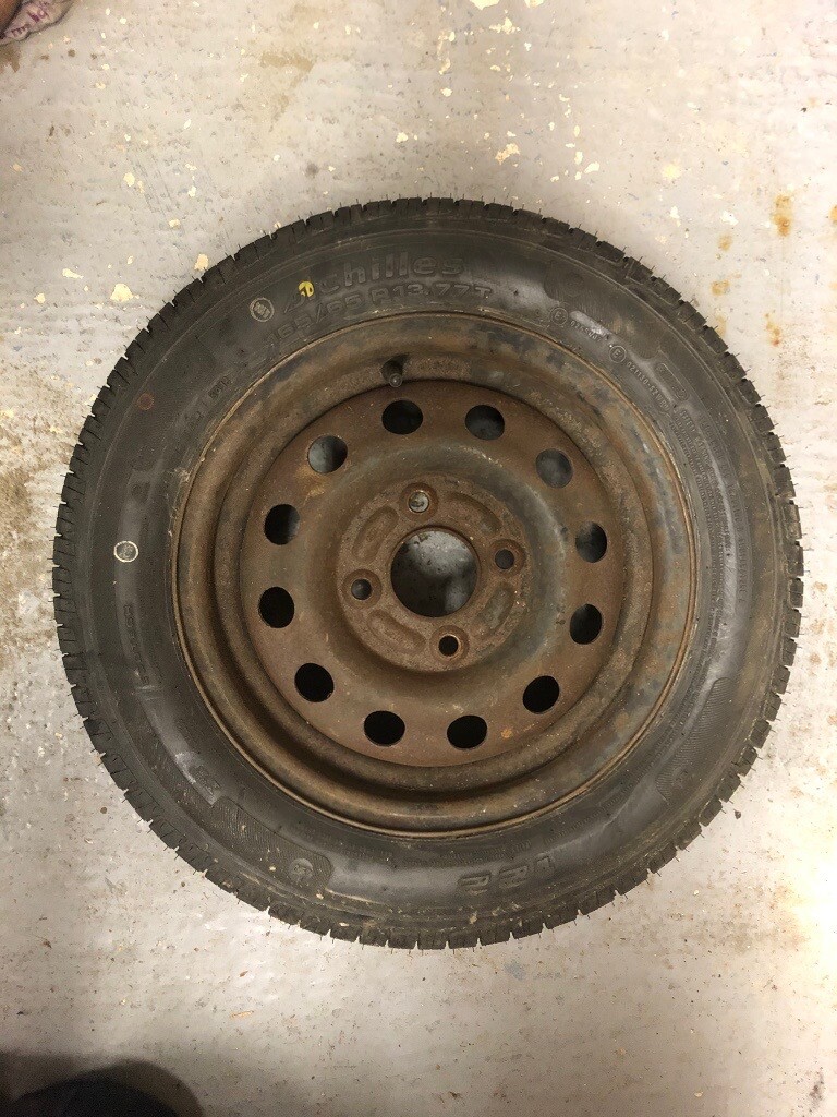 NEW tyre with wheel for Ford KA in Orpington, London Gumtree