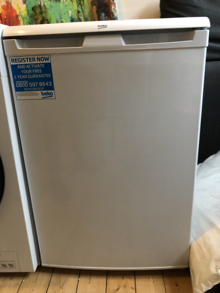 Freestanding Under Counter Larder Fridge 84cm Tall 55cm Wide Beko