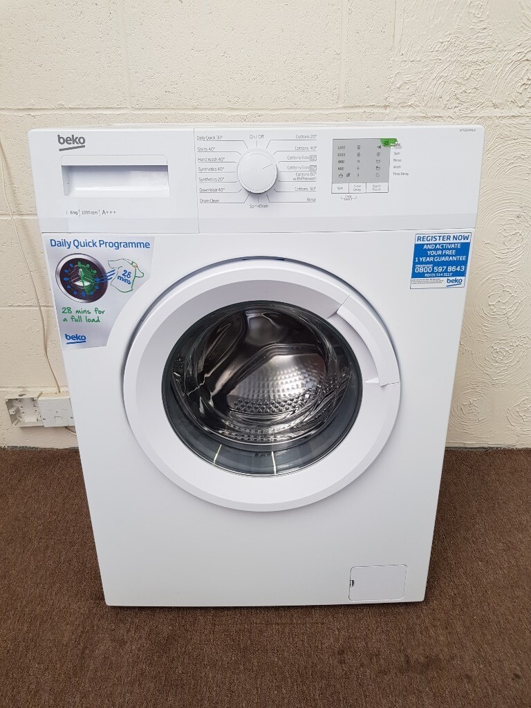 Beko 6kg A+++ slim depth washing machine(delivery available) in