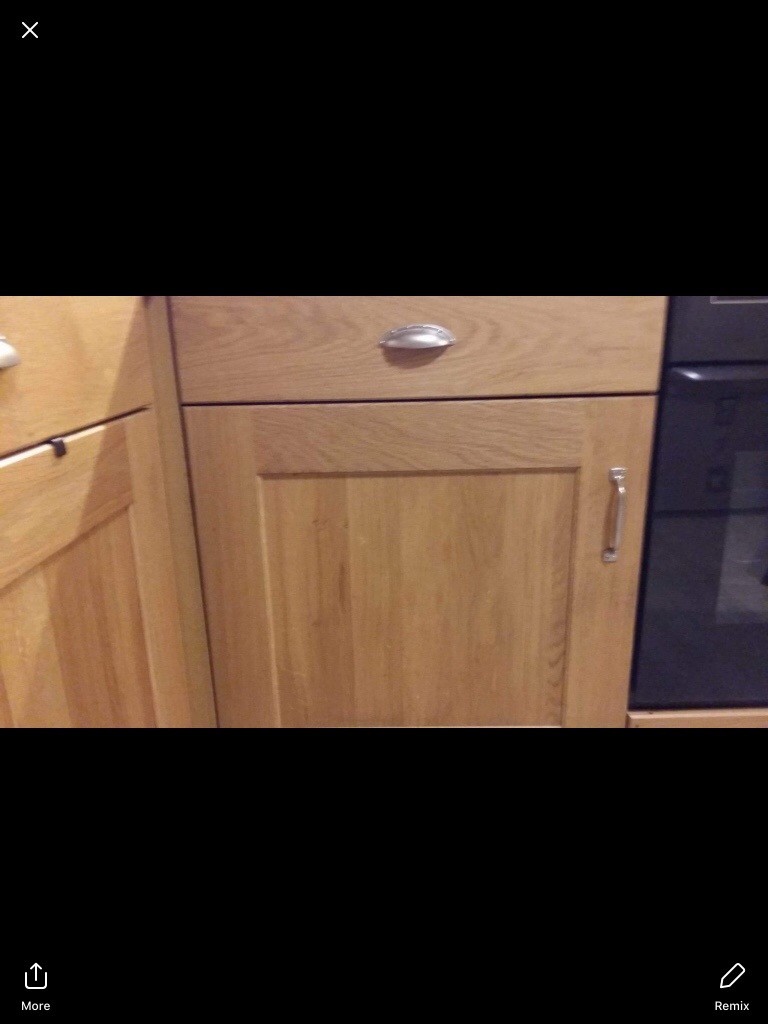 SOLID OAK KITCHEN CUPBOARD DOORS in Kingswells, Aberdeen Gumtree