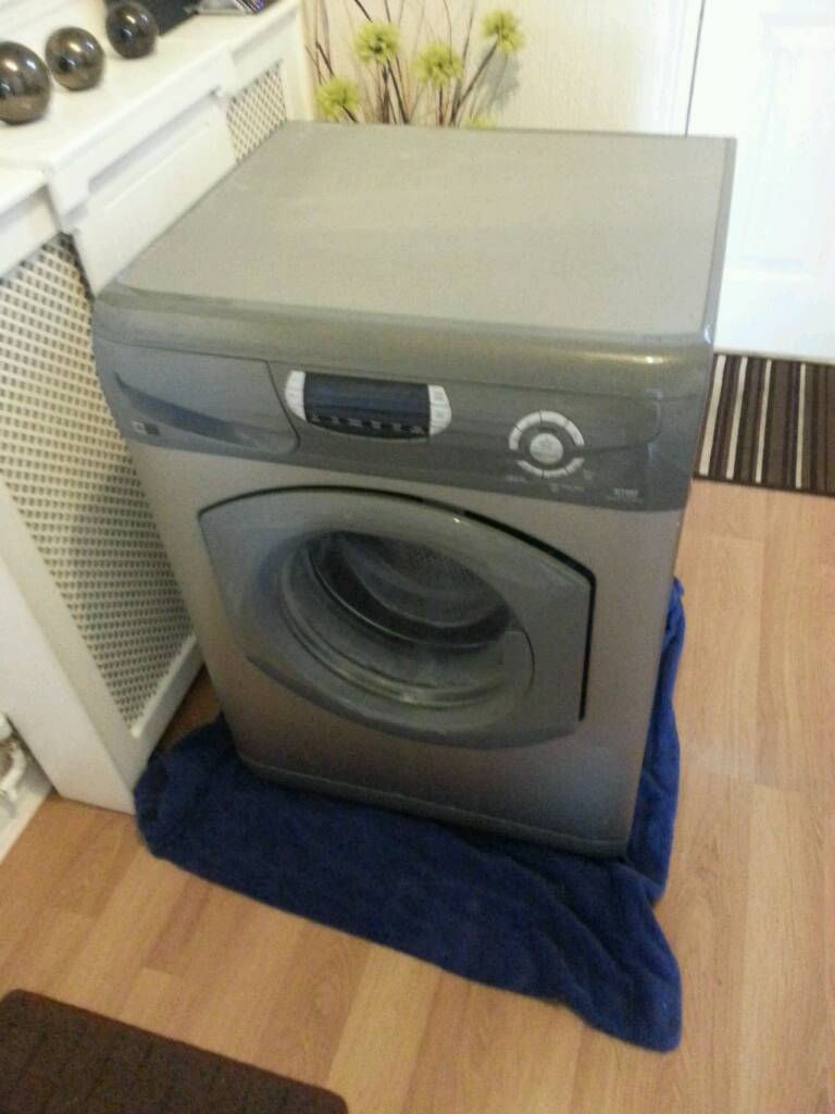 Grey/silver hotpoint washing machine for sale cheap in Crystal Palace