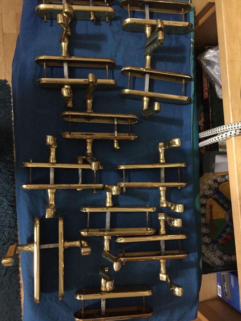 Job lot lever brass door handles in Sheffield, South Yorkshire Gumtree