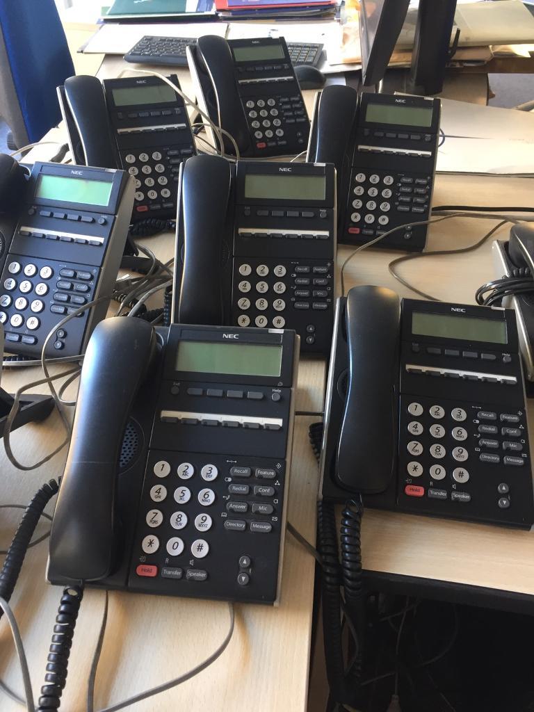 REDUCED NEC SV8100 telephone system with 10 handsets