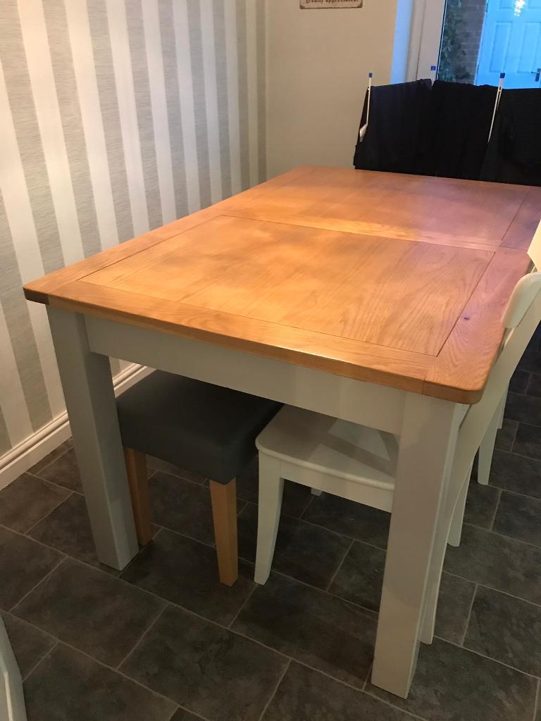 Barker and Stonehouse ESKDALE extending dining table in Chester Le