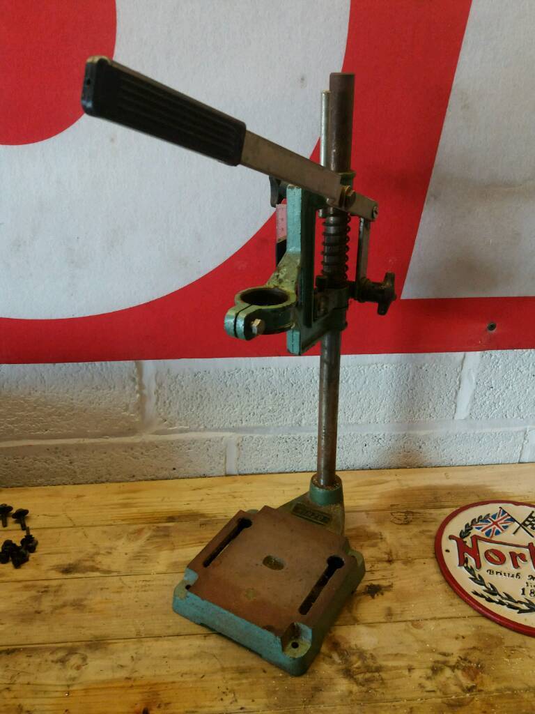 Vintage pillar drill stand bench press in Exeter, Devon Gumtree