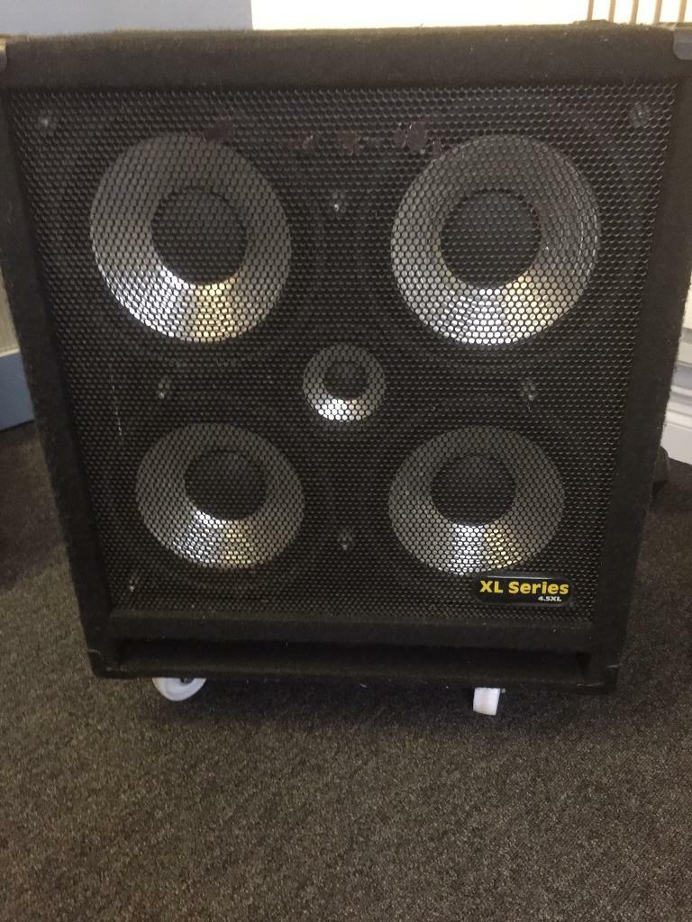 Hartke 4.5XL 4x10 400 watt Bass cab in Seaton, Devon Gumtree