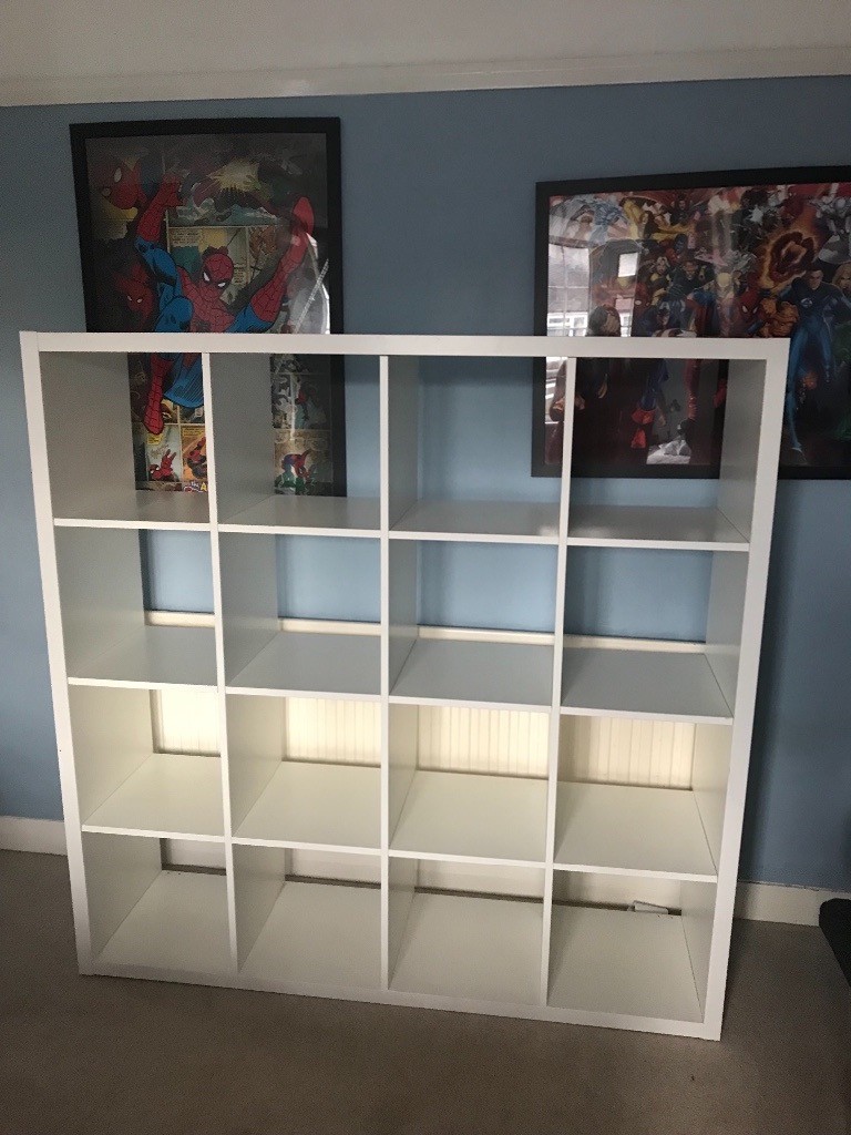 Ikea Kallax shelving unit 147x147 cm used but great condition in