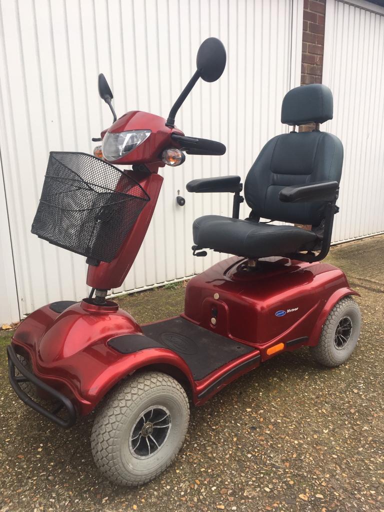 Invacare Meteor 8mph mobility scooter with 3 Months warranty in
