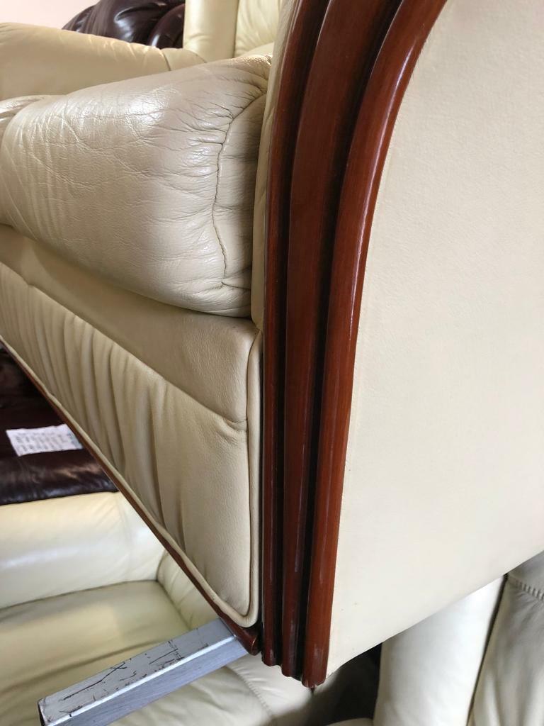 Quality second hand ex gillies cream leather 2/1/1 | in Broughty Ferry