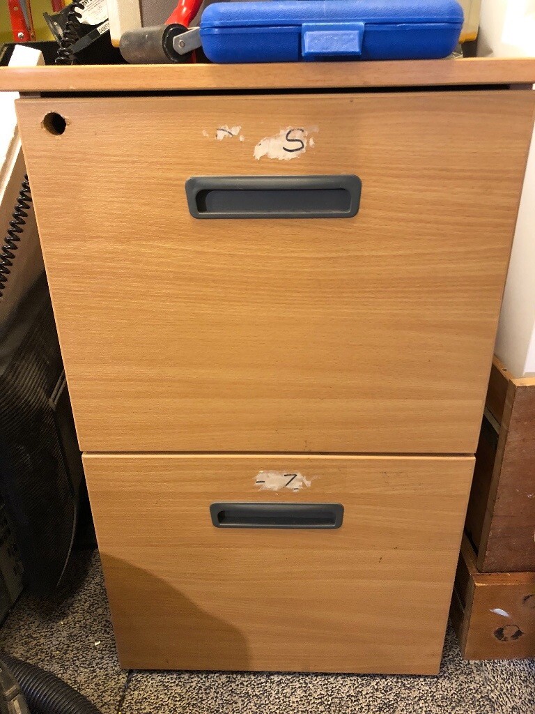 2 Drawer wood effect filing in Wollaton, Nottinghamshire