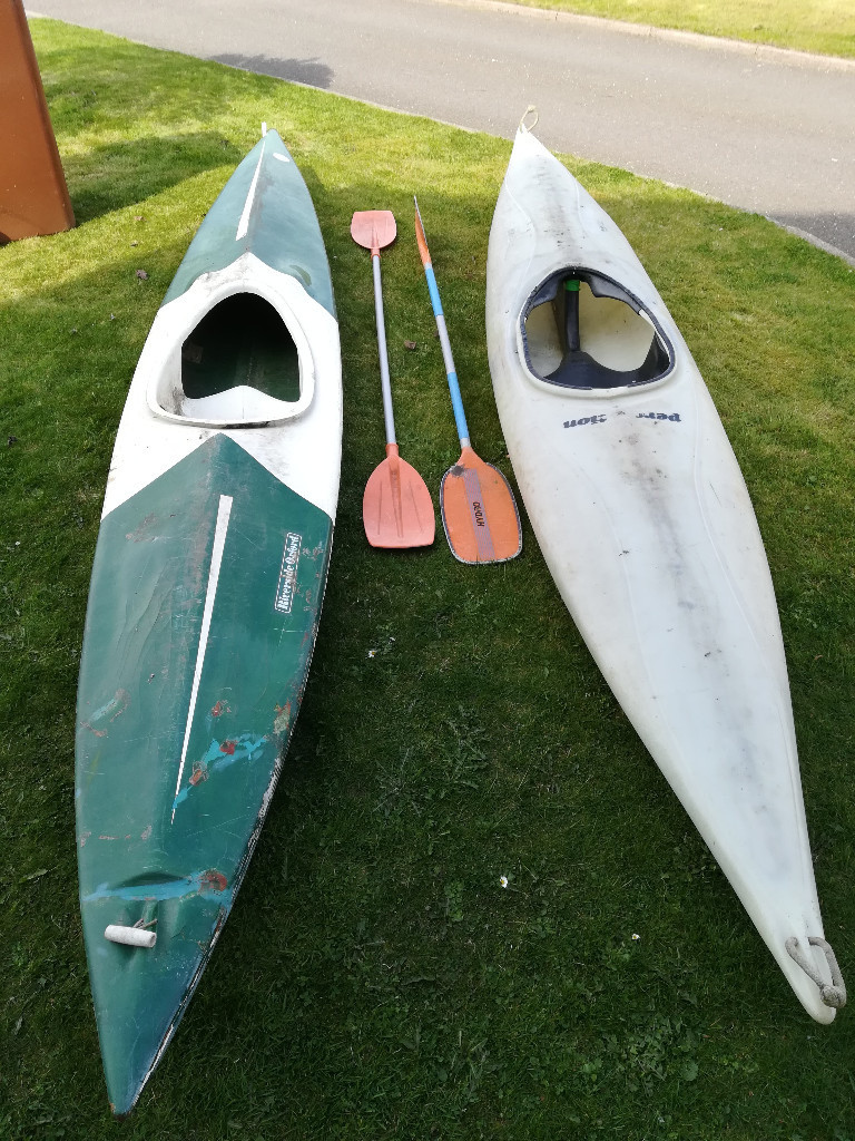 Two Kayaks, two paddles in Forres, Moray Gumtree