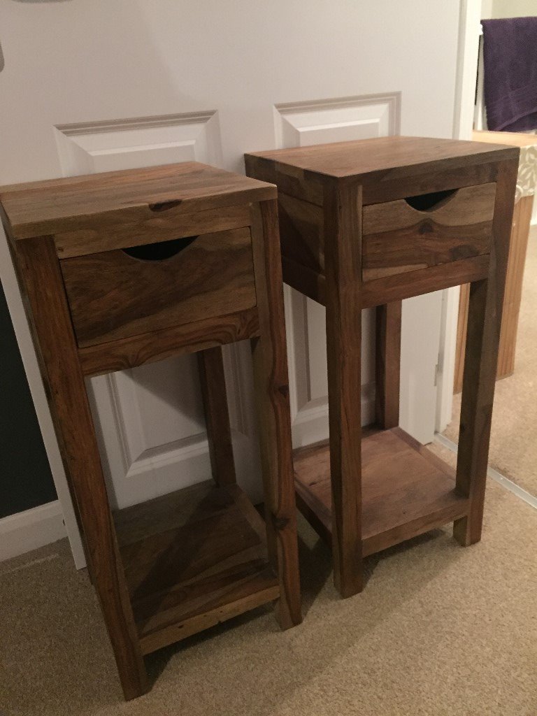 OAK BEDSIDE TABLES | in Milton Keynes, Buckinghamshire ...