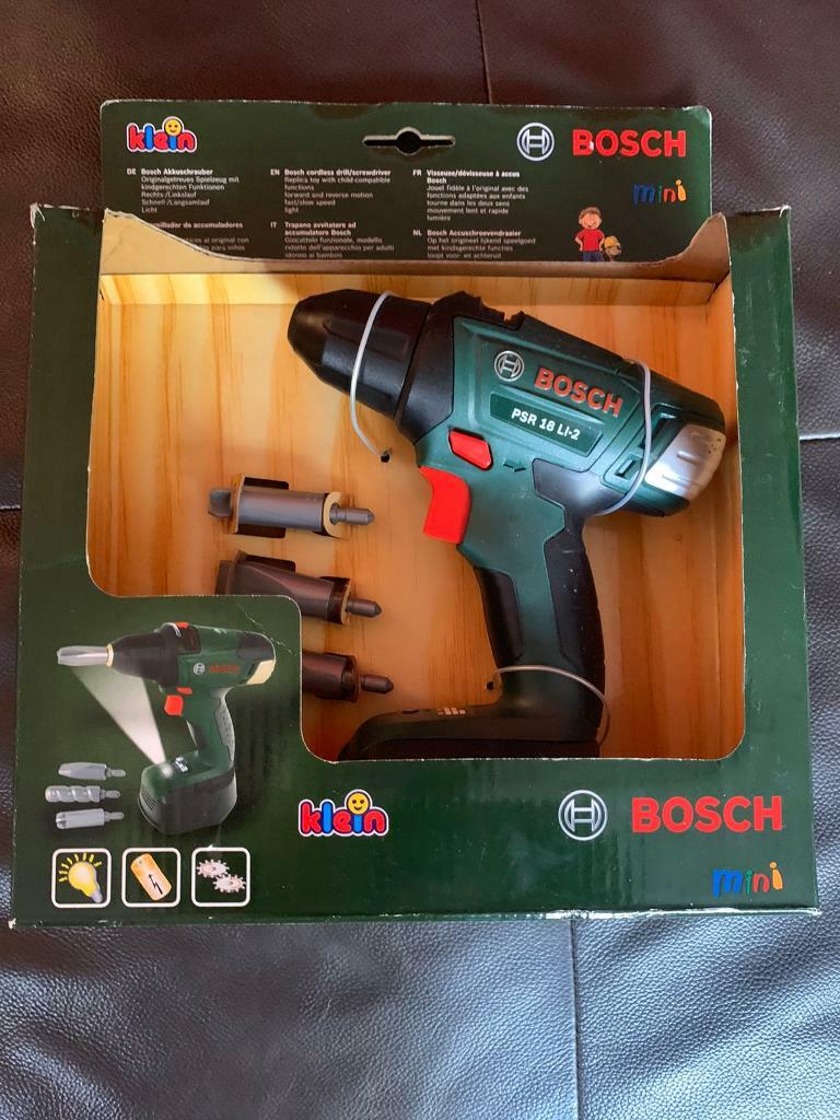 Bosch cordless screwdriver drill child’s toy in Basingstoke