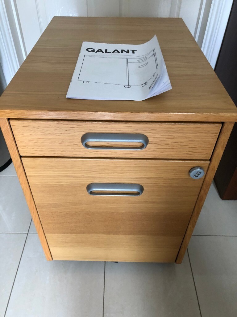 Ikea Galant Oak Filing Cabinet In Basildon Essex Gumtree