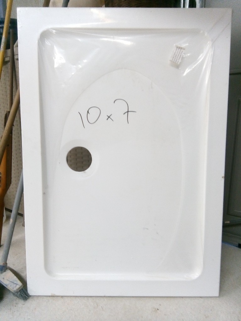Shower Tray 1000mm x 700mm White. New. in Falmouth, Cornwall Gumtree
