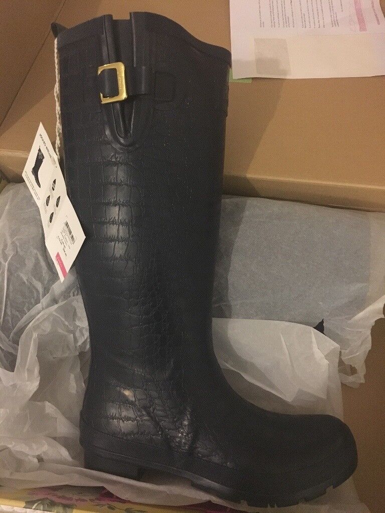 Brand New Joules Ladies Navy Wellies Size 7 | in Kinross, Perth and Kinross | Gumtree