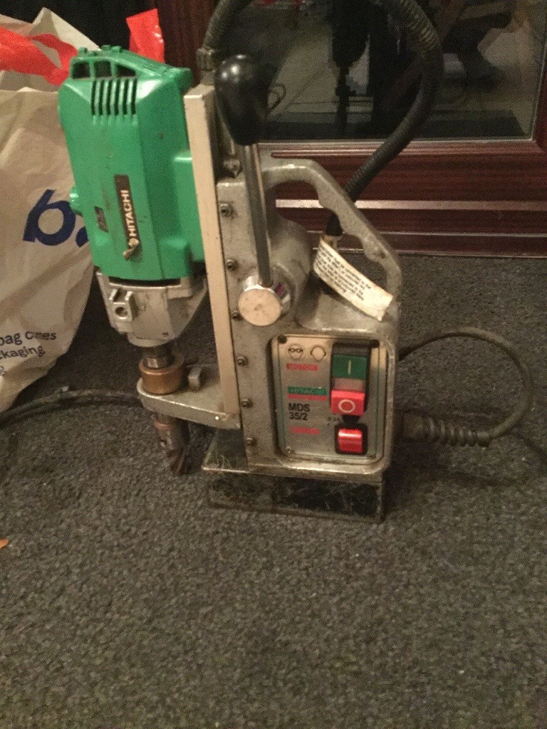 Hitachi Drill ( mag drill ) with bits in County Antrim Gumtree