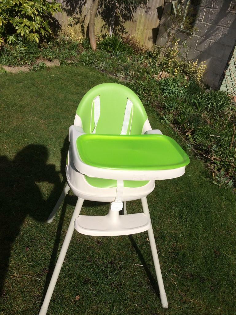 Keter Multi Dine - 3 in 1 High Chair 6M-48M Green | in Lowestoft