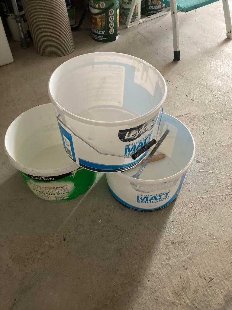 4no empty 10ltr paint buckets in Kirkcaldy, Fife Gumtree