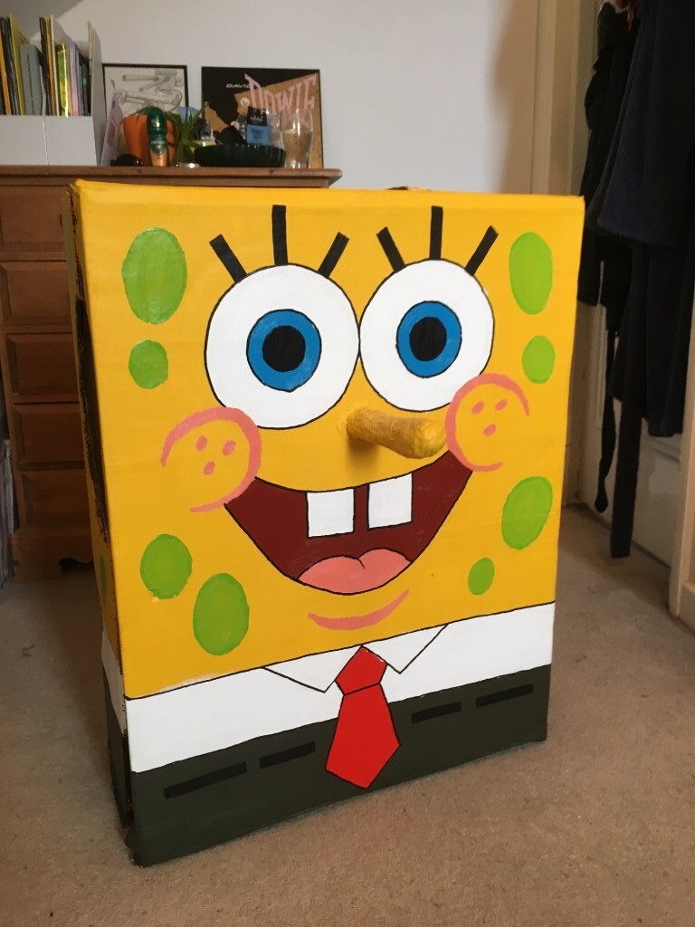 Free Spongebob Squarepants Costume Perfect For Parties Fancy
