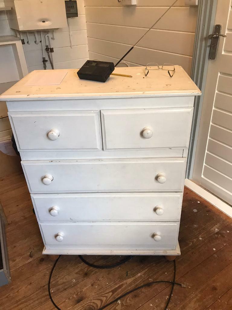 White Pine Chest Of Drawers In Christchurch Dorset Gumtree