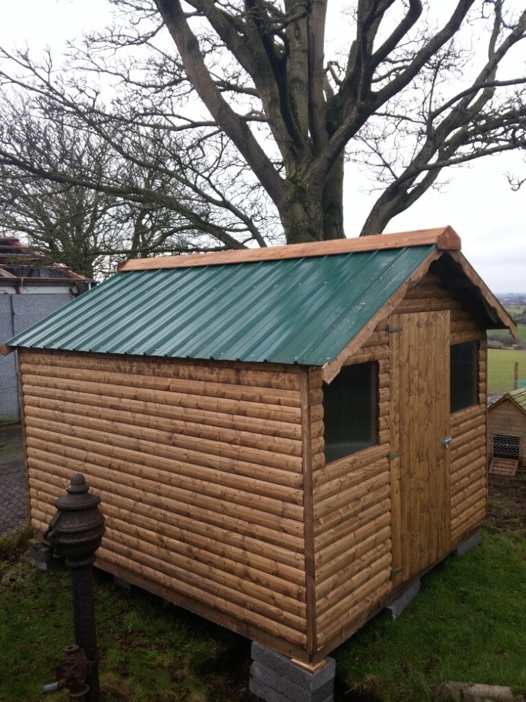 Garden sheds ( Sheds ) 20mm log board | in Antrim Road ...
