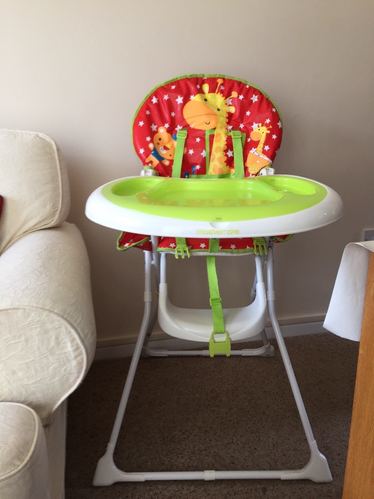 Mothercare high chair hardly used in Poole, Dorset Gumtree