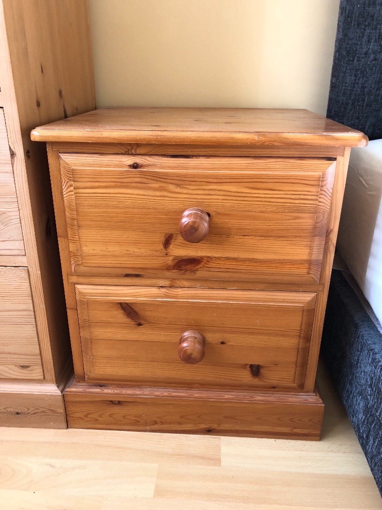 Pine bedside tables x 2 in Hayling Island, Hampshire Gumtree