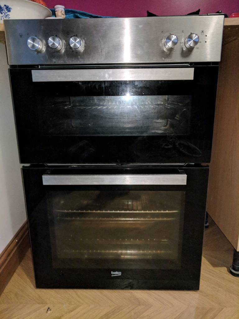 Beko BRDF21000X Built In Double Oven Stainless Steel A/A Rated in